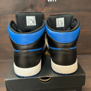 Jordan 1 Mid Black Royal Blue - Image 5