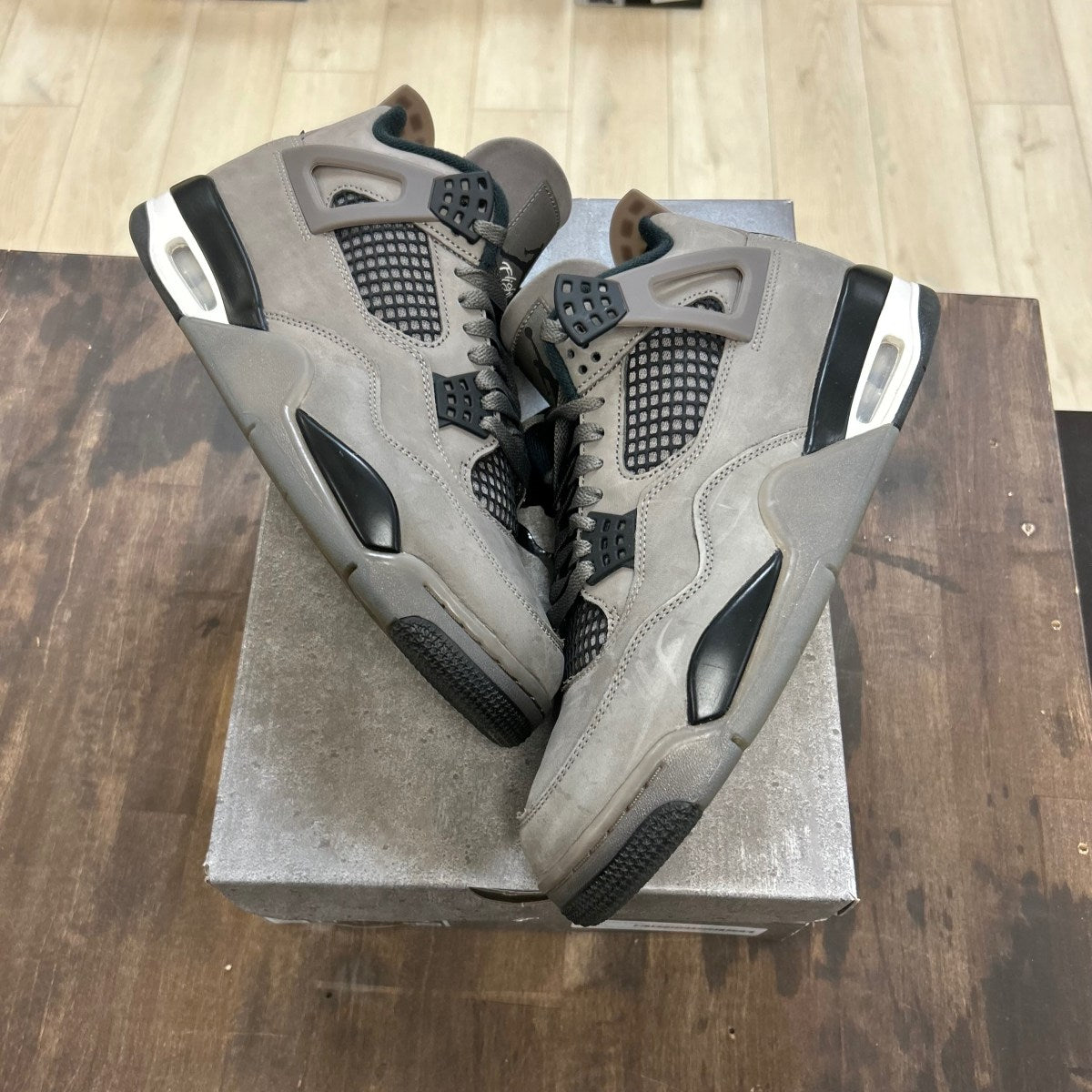 Jordan 4 Retro Cave Stone - Image 1