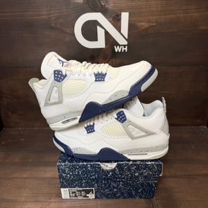 Jordan 4 Retro Midnight Navy - Image 1
