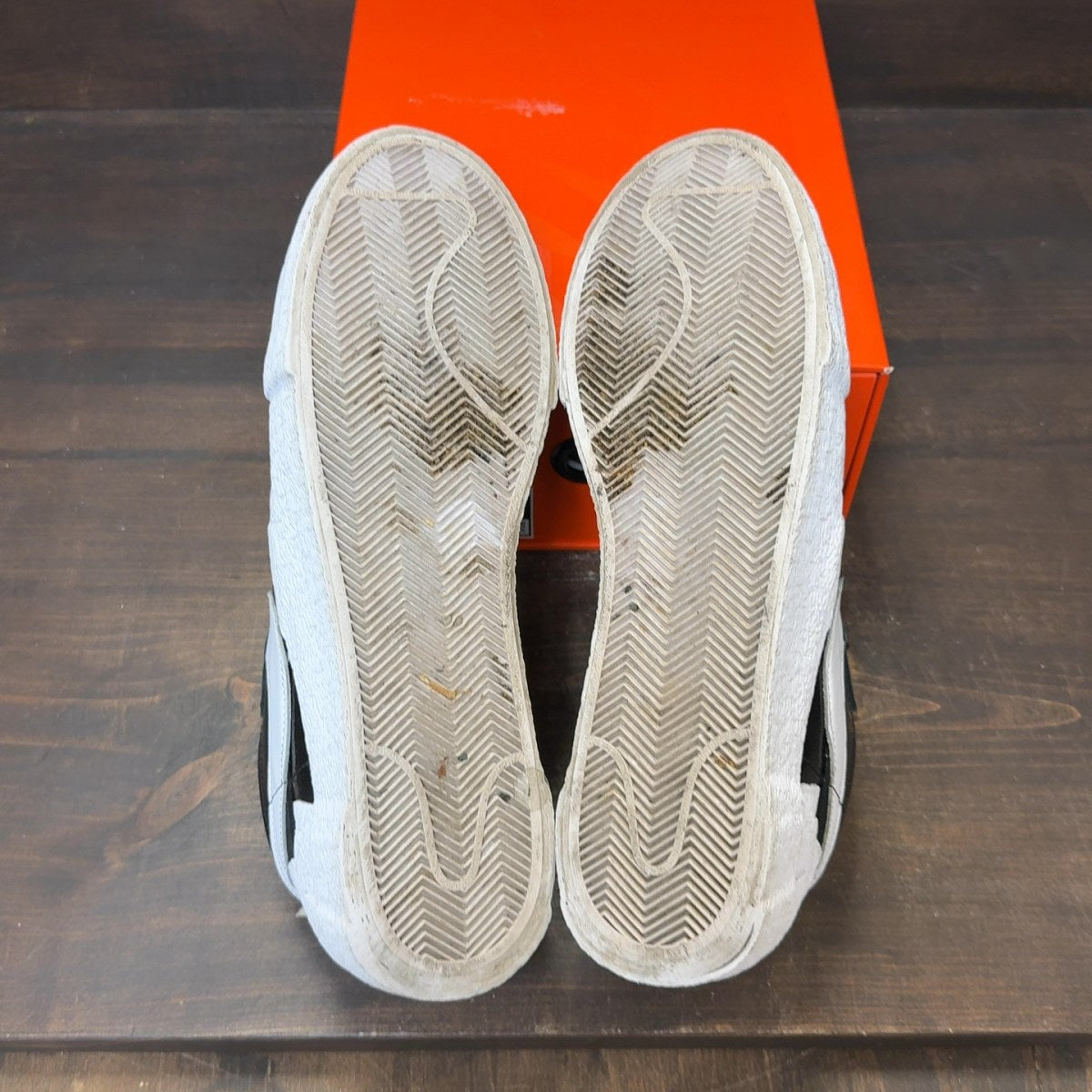 Nike Blazer Low Sacai Black Patent Leather - Image 8