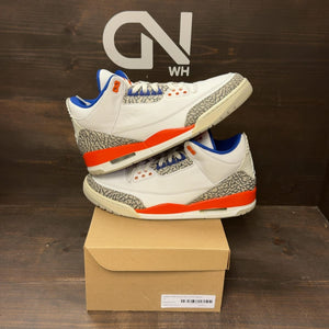 Jordan 3 Retro Knicks Size 13 (Pre-Owned) - front