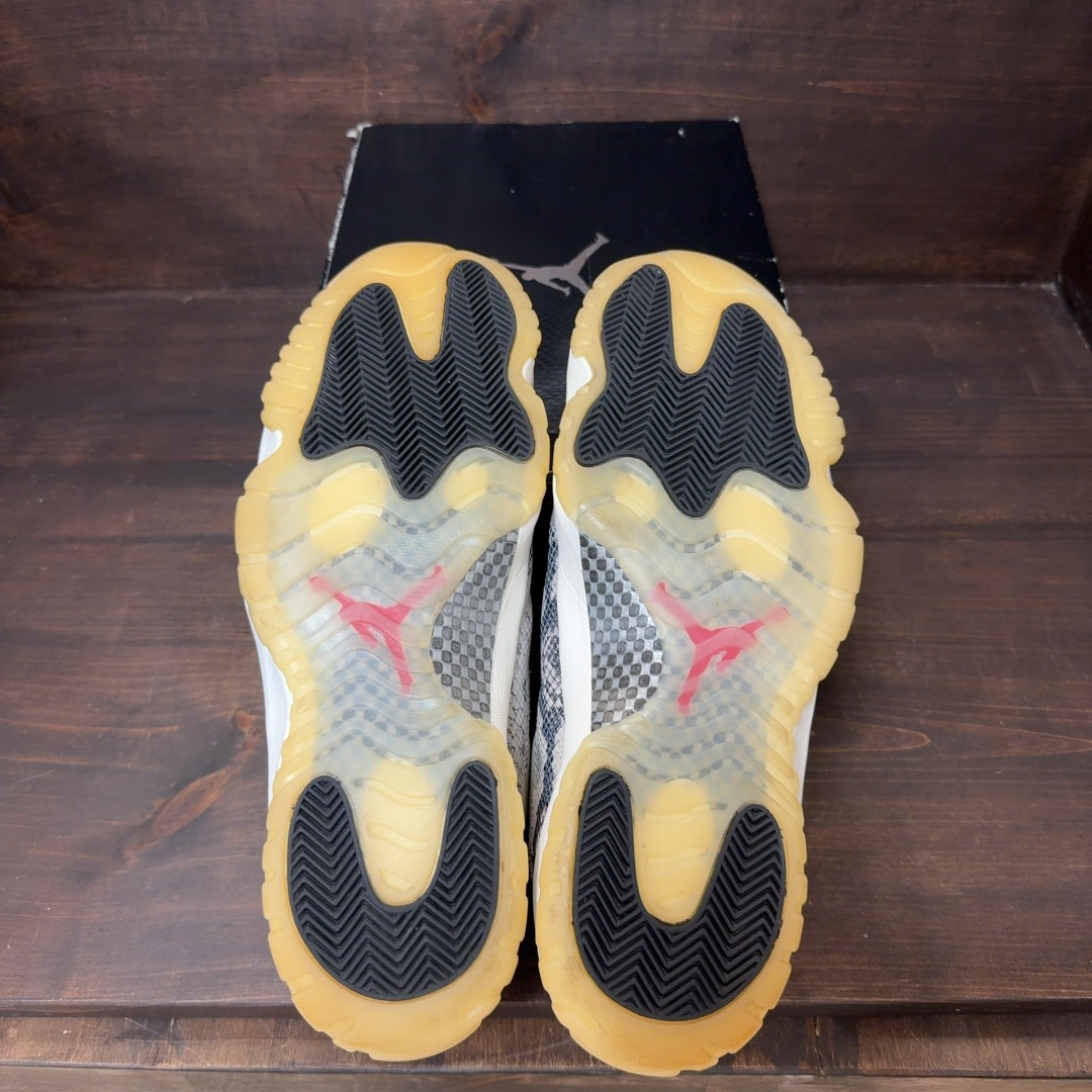 Jordan 11 Retro Low Snake Light Bone - Image 7