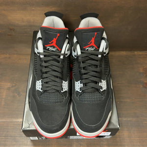 Jordan 4 Retro Bred (2019) Size 10.5 (Pre-Owned) - tag