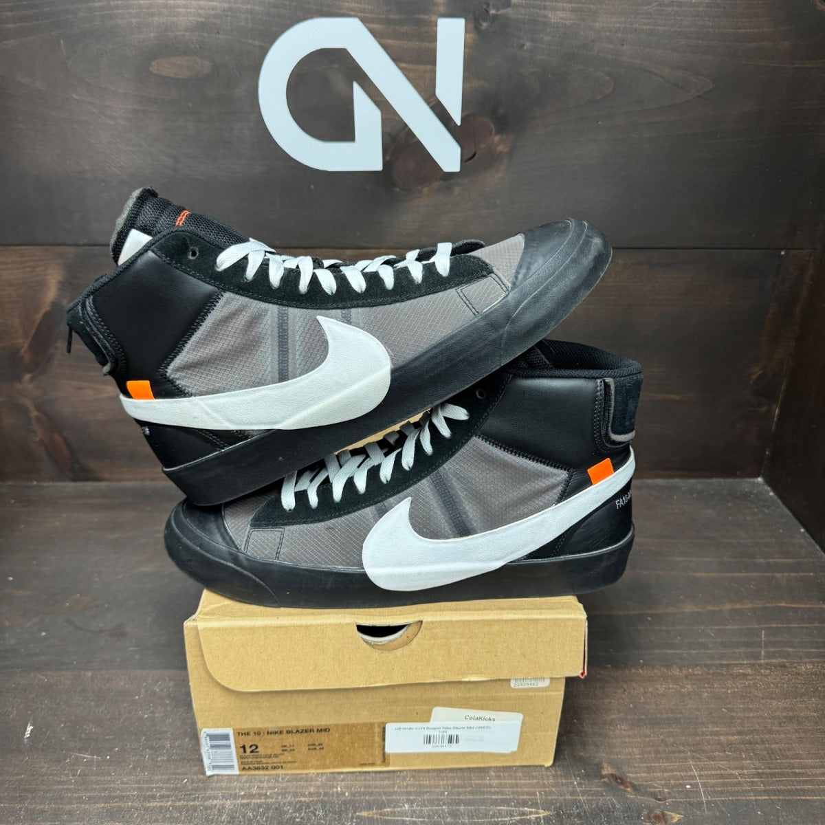 Nike Blazer Mid Off-White Grim Reaper - Image 1