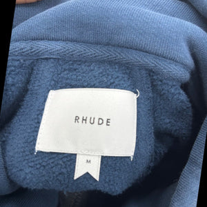 Rhude Classique Quarter Zip 'Navy' - Image 3