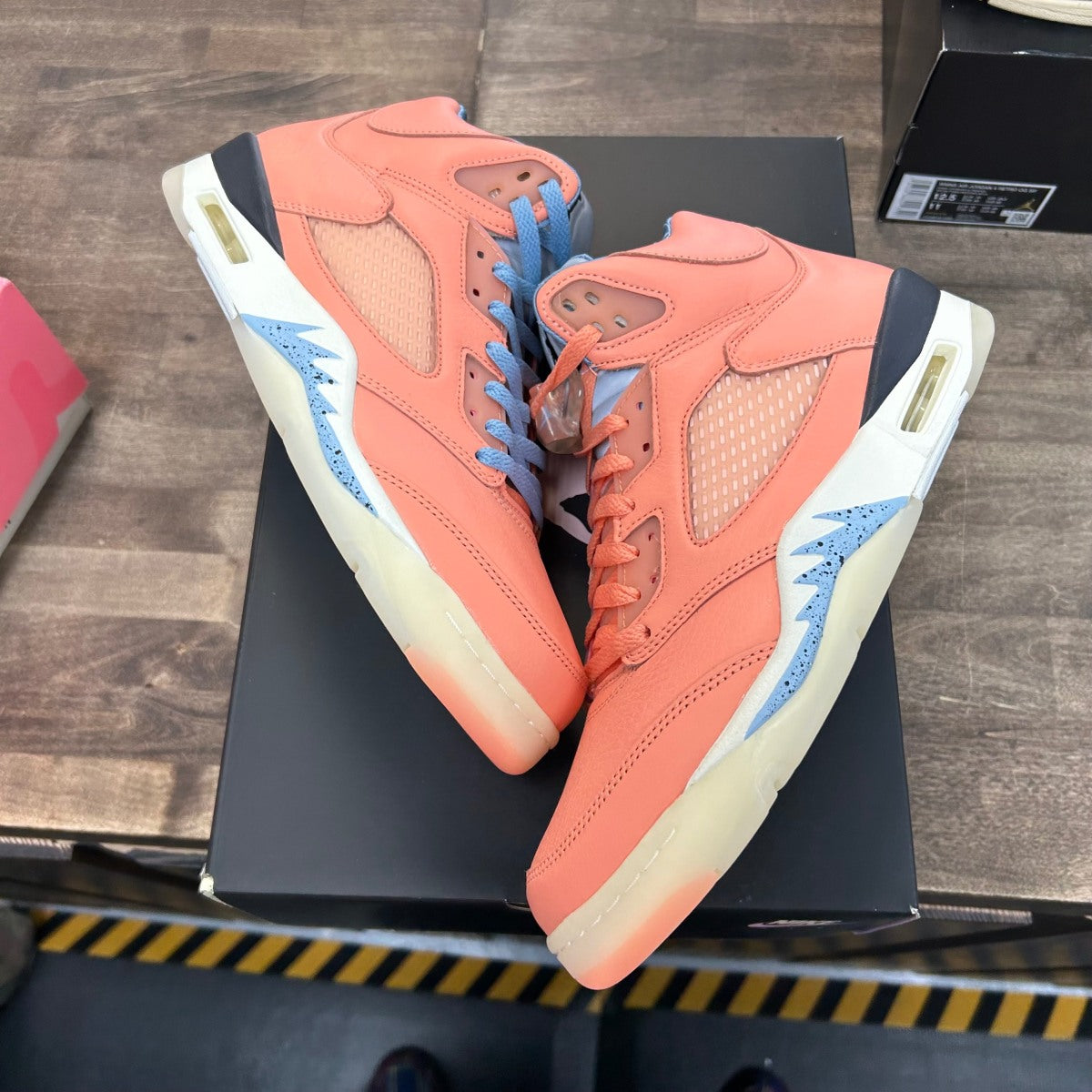 Jordan 5 Retro DJ Khaled We The Best Crimson Bliss Size 10.5 (Lightly Worn Pre-Owned)