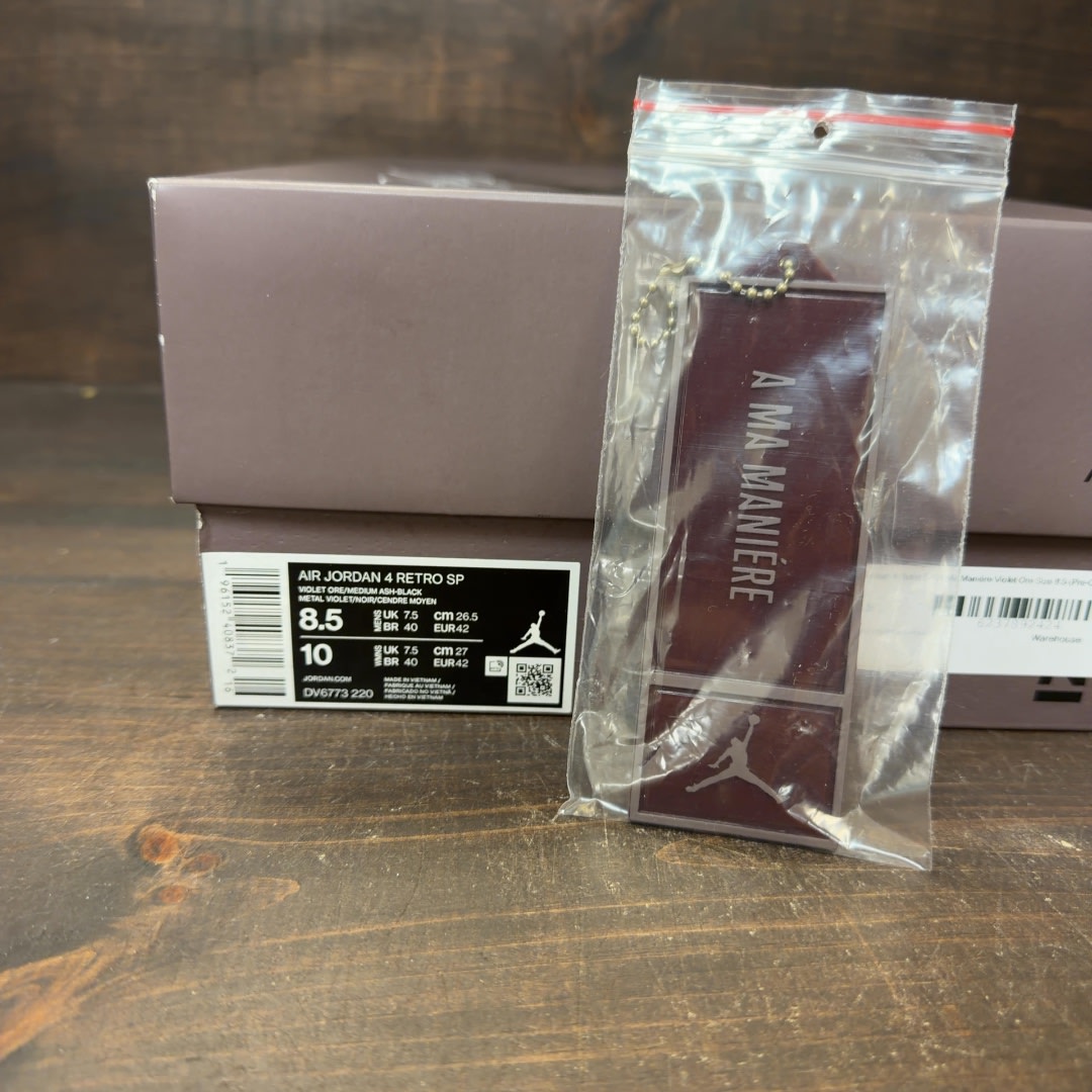Jordan 4 Retro SP A Ma Maniére Violet Ore - Image 7