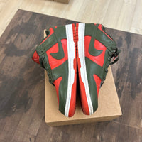 Nike Dunk Low Mystic Red Cargo Khaki Size 11.5 (Pre-Owned) - Image 3