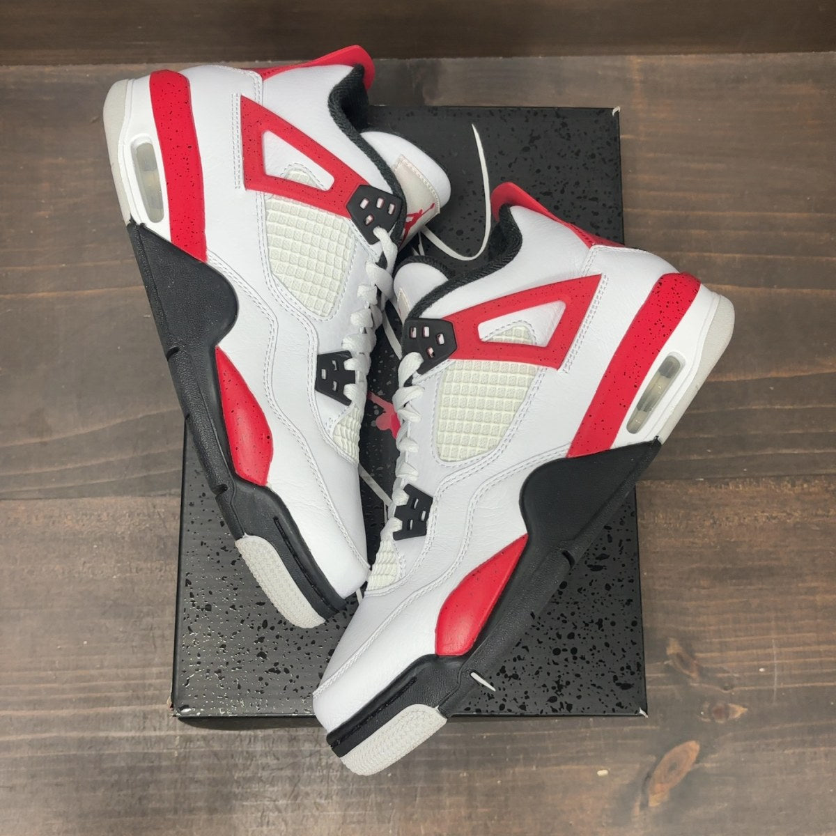 Jordan 4 Retro Red Cement (GS) - Image 2