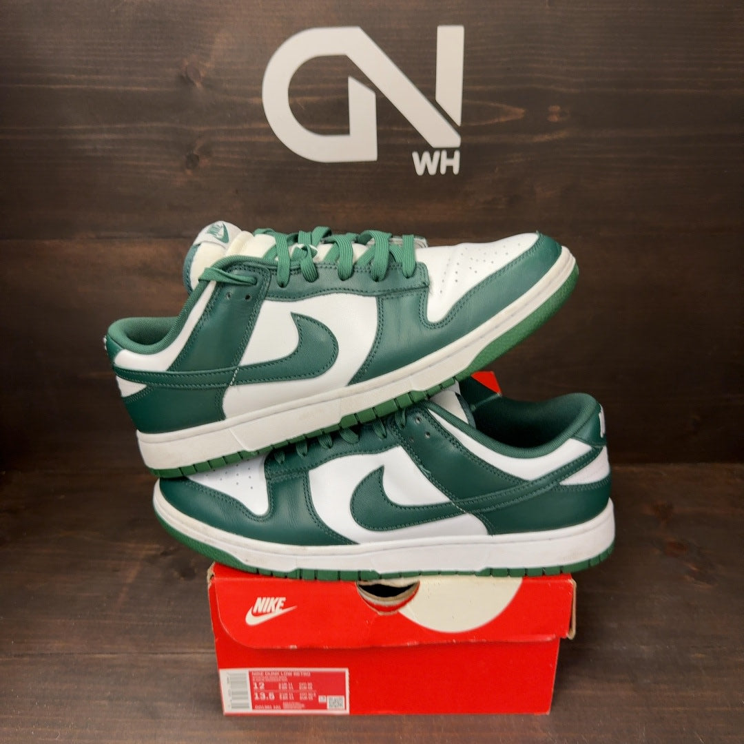 Nike Dunk Low Michigan State Size 12 (Pre-Owned)