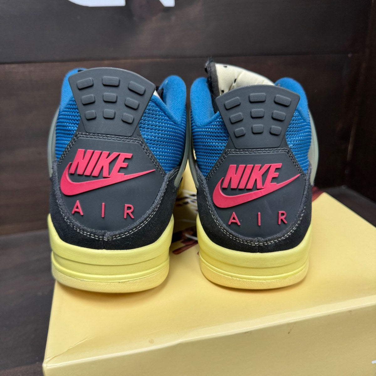 Jordan 4 Retro Union Off Noir - Image 5