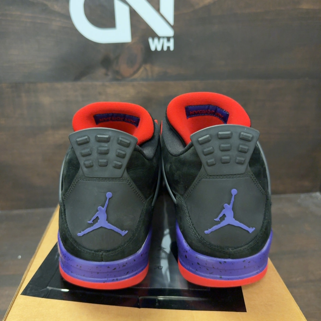 Jordan 4 Retro Raptors (2018) Size 11 (Pre-Owned) - Image 4