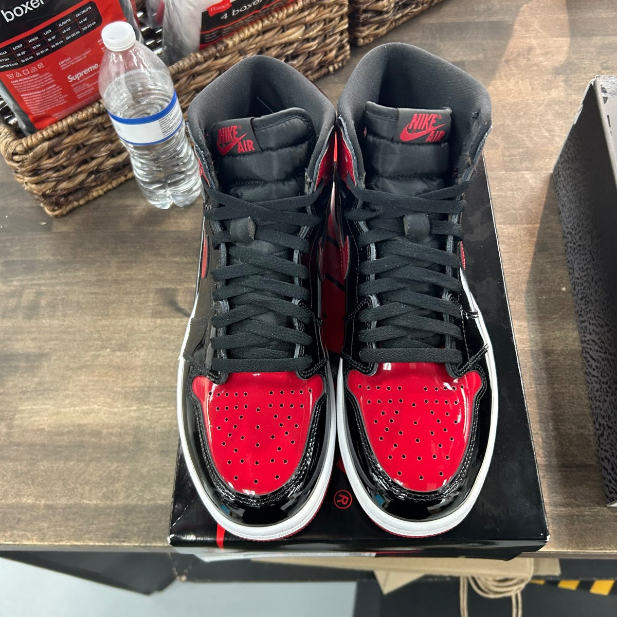 Jordan 1 Retro High OG Patent Bred - Image 2