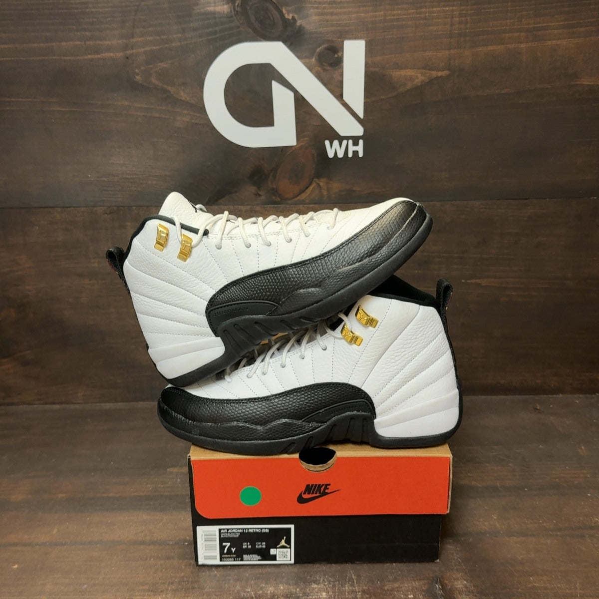 Jordan 12 Retro Taxi (2025) (GS) - Image 1