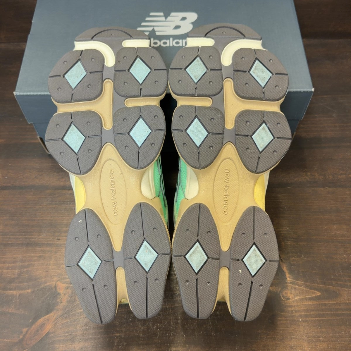New Balance 9060 Sweetgrass Deep Ocean - Image 7