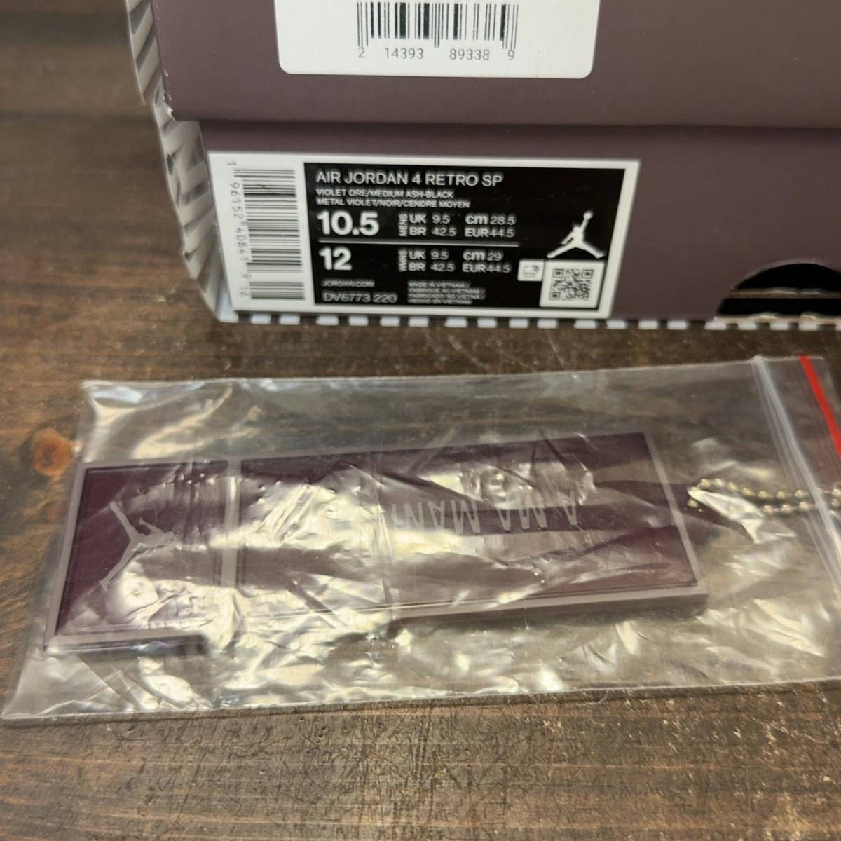 Jordan 4 Retro SP A Ma Maniére Violet Ore - Image 7