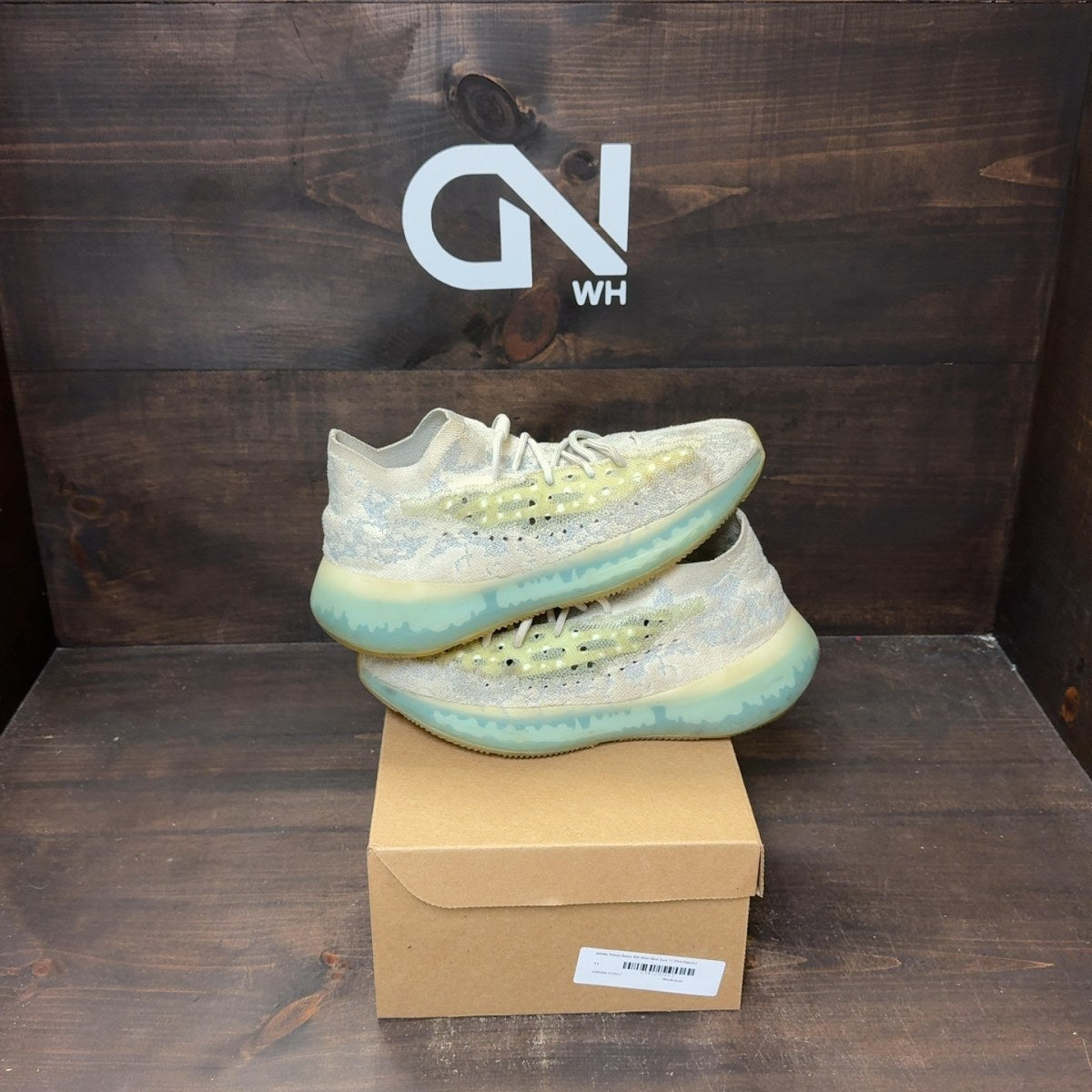 adidas Yeezy Boost 380 Alien Blue Size 11 (Pre-Owned) - Image 1