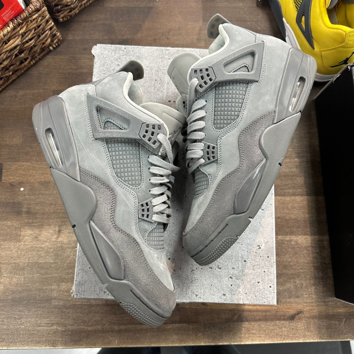 Jordan 4 Retro SE Paris Olympics Wet Cement - Image 1