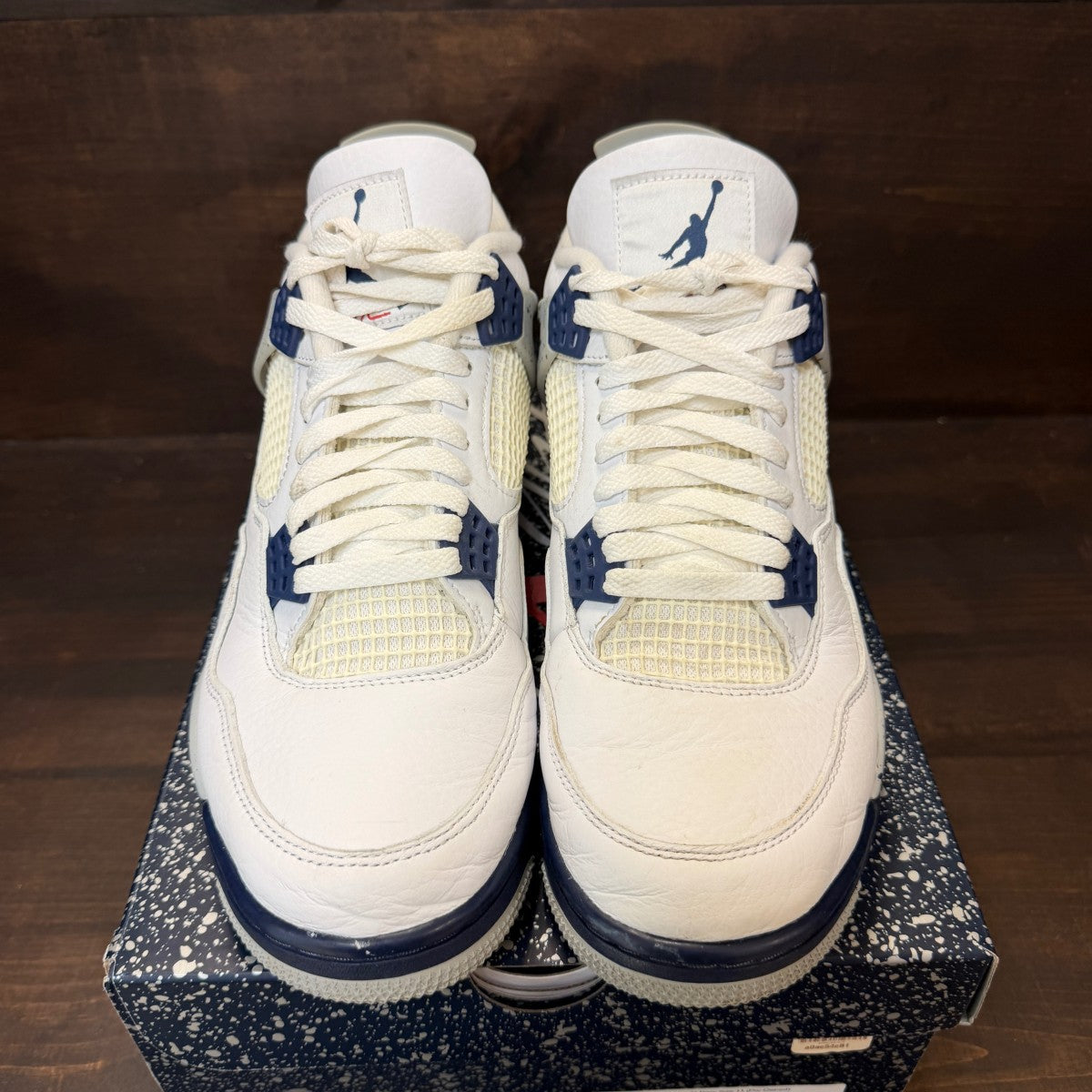 Jordan 4 Retro Midnight Navy - Image 3