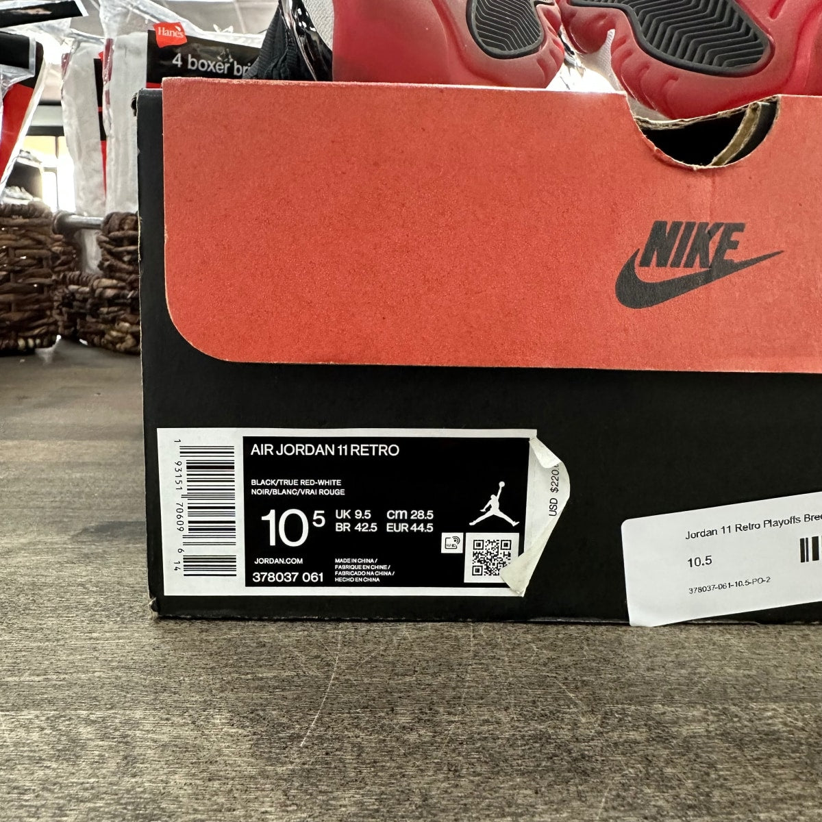 Jordan 11 Retro Playoffs Bred (2019) - Image 6