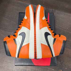 Jordan 1 Retro Reverse Shattered Backboard Size 8.5 (Pre-Owned) - box