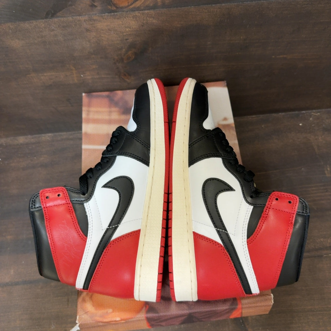 Jordan 1 Retro High OG Black Toe Reimagined Size 8.5 (Pre-Owned)