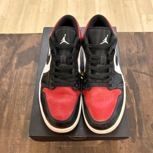 Jordan 1 Low Bred Toe - Image 2
