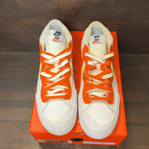 Nike Blazer Low sacai White Magma Orange - Image 3