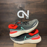 Nike ZoomX Invincible Run Flyknit Grey Infrared Size 12 (Pre-Owned) - Image 1