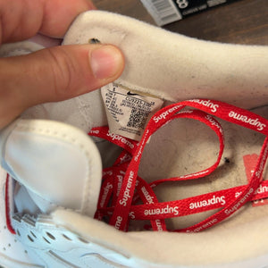 Nike Air Force 1 Low Supreme White Size 8 (Pre-Owned) - aux