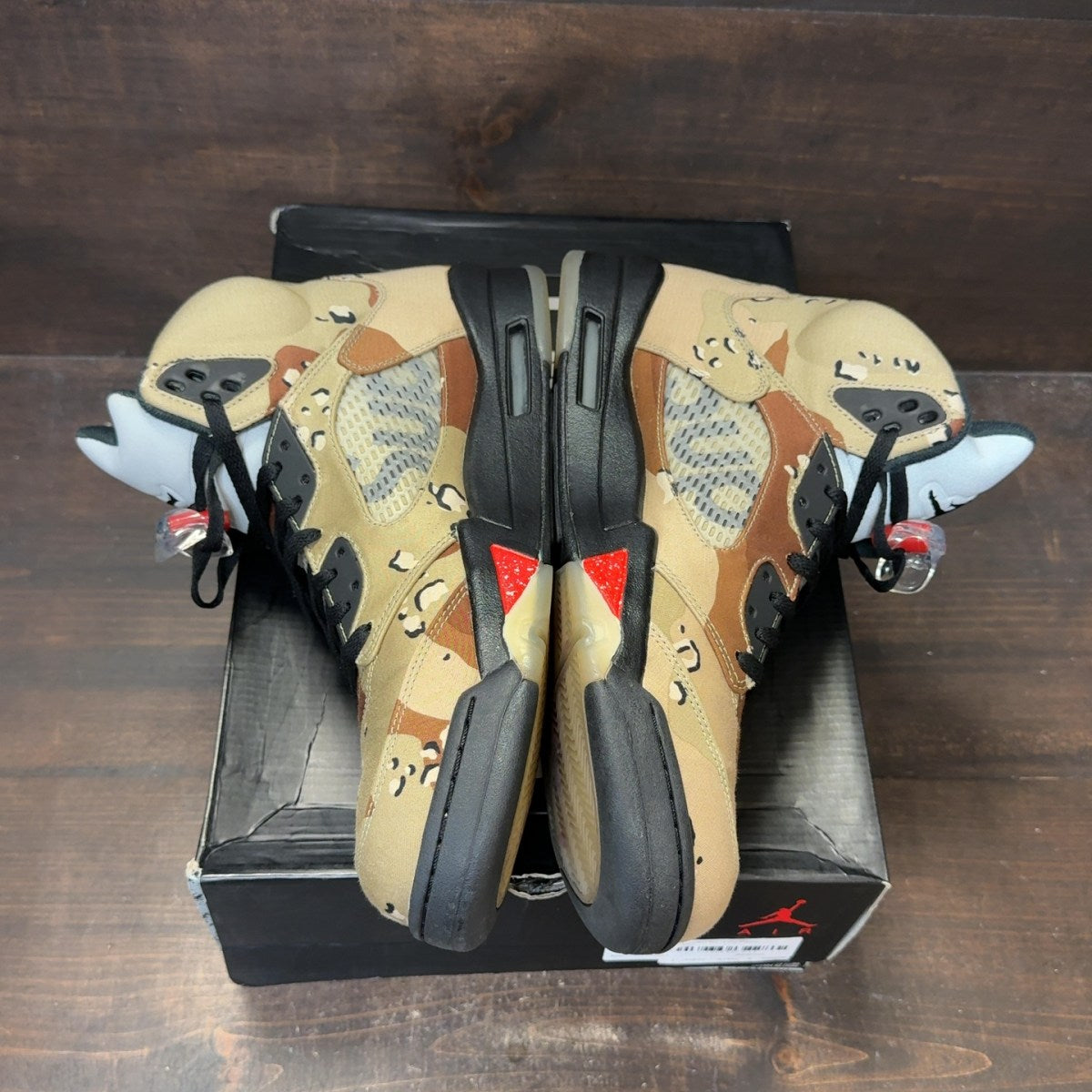 Jordan 5 Retro Supreme Desert Camo - Image 4