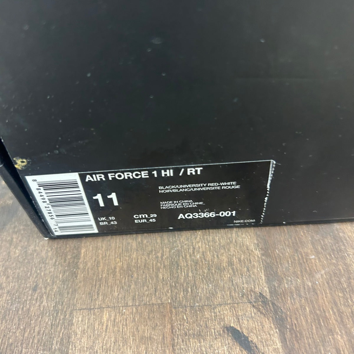 Nike Air Force 1 High Riccardo Tisci Victorious Minotaurs Black - Image 6