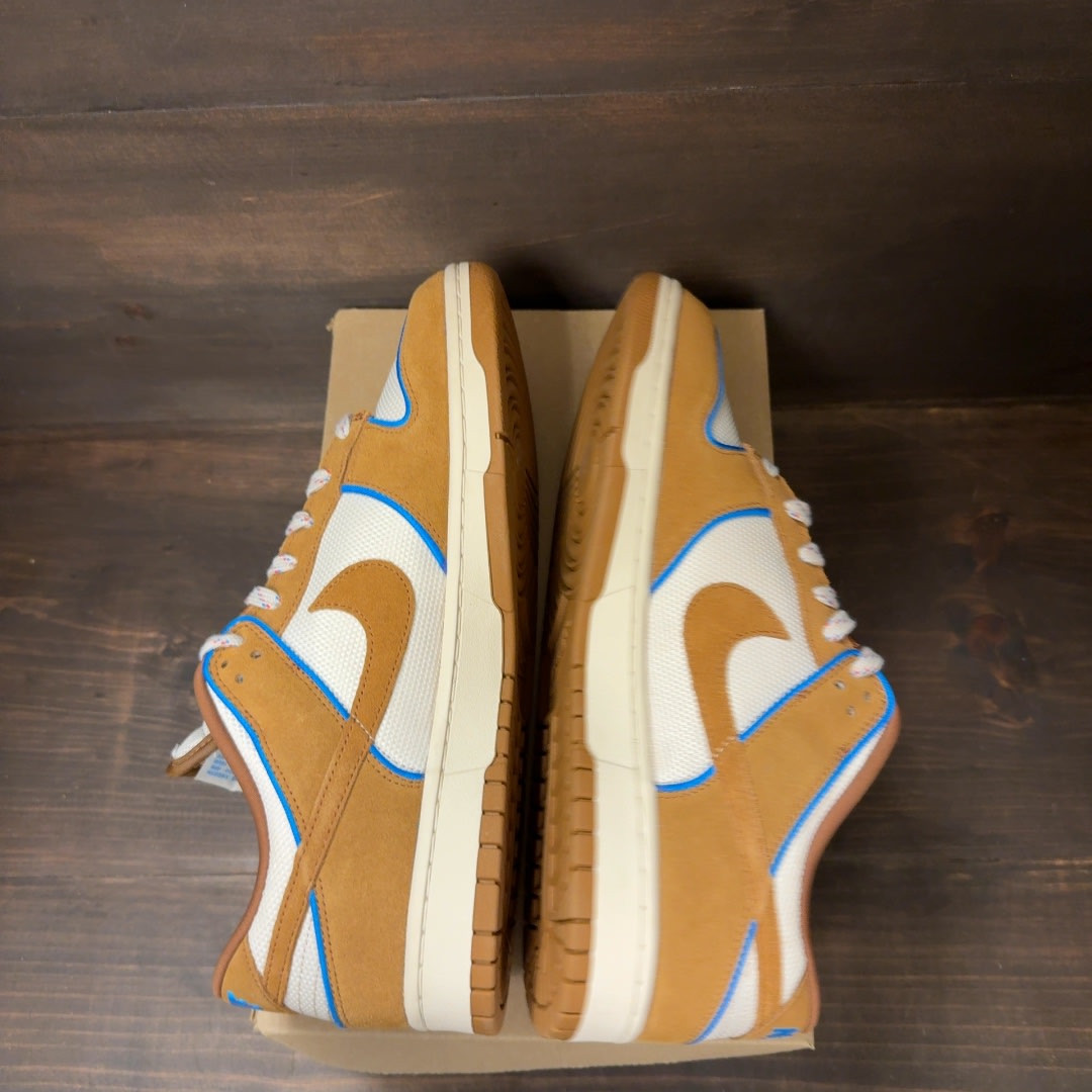 Nike Dunk Low Retro Premium Light British Tan Size 12.5 (Pre-Owned) - Image 6