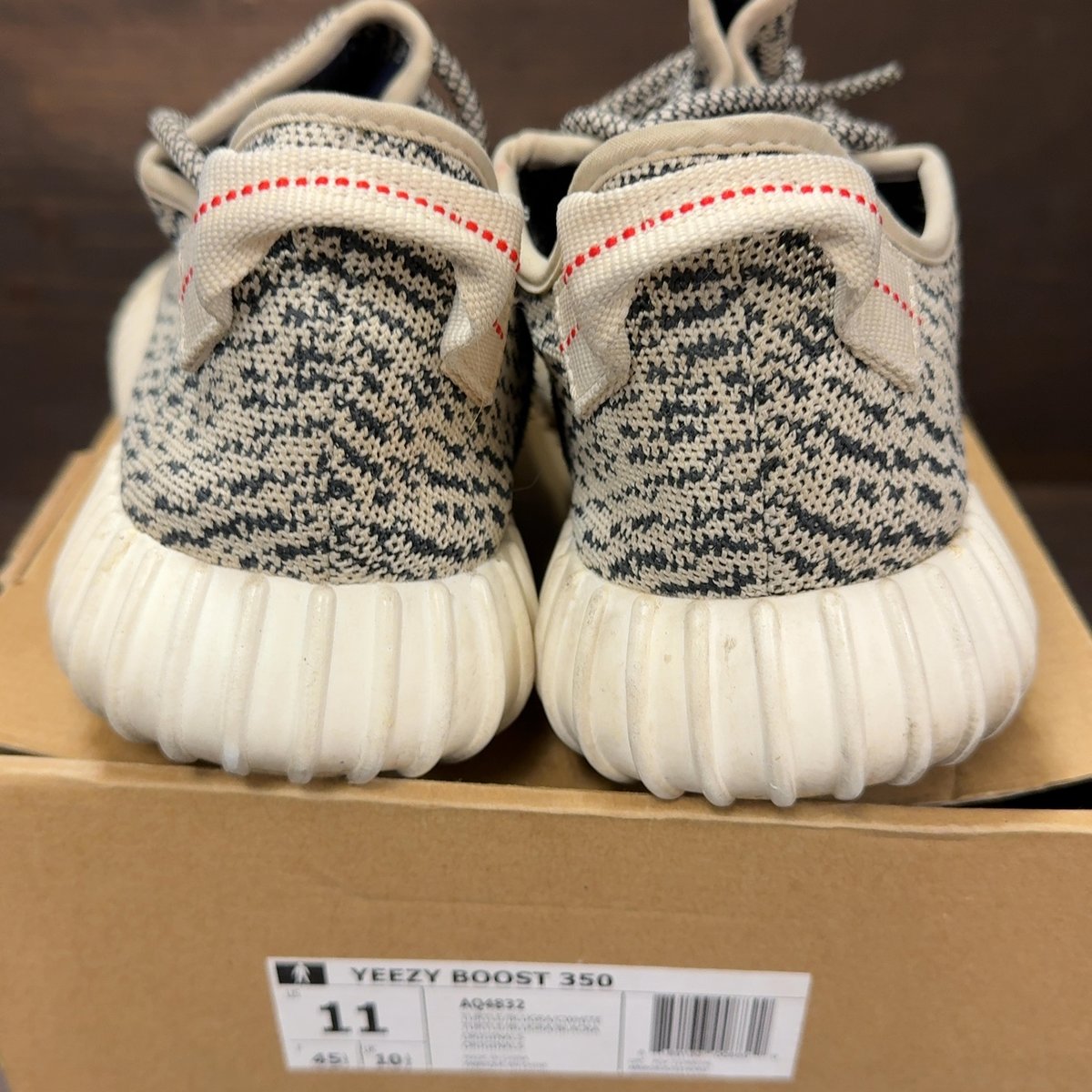 adidas Yeezy Boost 350 Turtledove (2022) Size 11 (Pre-Owned) - aux