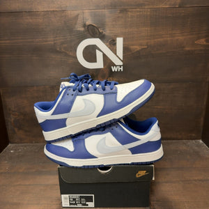 Nike Dunk Low Deep Royal Football Grey Size 13 (Pre-Owned) - Image 1