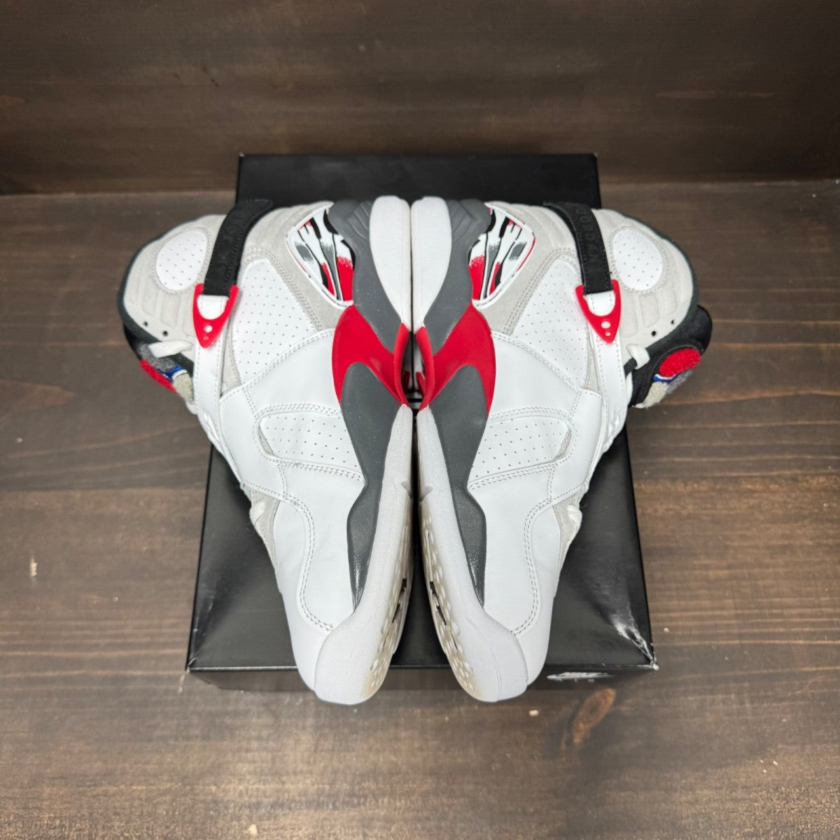 Jordan 8 Retro White True Red (2025) - Image 4