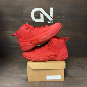 Jordan 12 Retro Gym Red (2018) Size 9 (Pre-Owned) - Image 1
