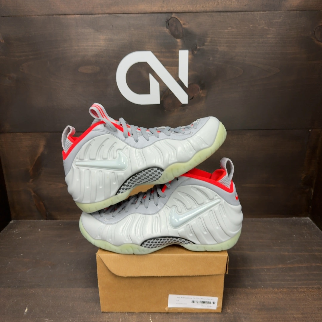 Nike Air Foamposite Pro Pure Platinum Size 9.5 - Image 1
