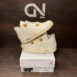 Jordan 4 Retro Metallic Gold (Women's) - Image 1