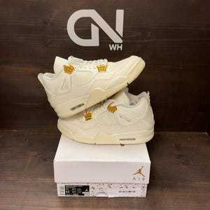 Jordan 4 Retro Metallic Gold (Women's) - Image 1
