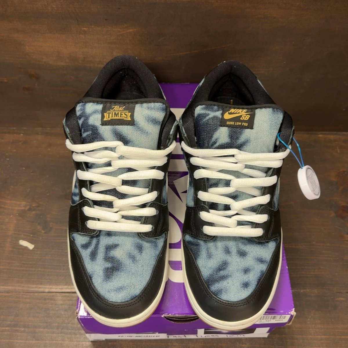 Nike SB Dunk Low Fast Times Size 12 (Pre-Owned) - tag