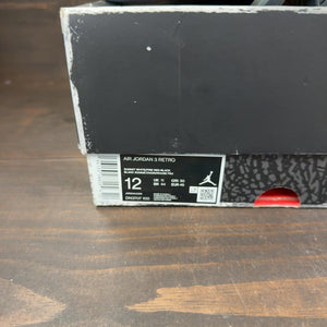 Jordan 3 Retro White Cement Reimagined Size 12 (Pre-Owned)