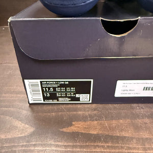 Nike Air Force 1 Low Patent Leather Mystic Navy Grape Ice - Image 7