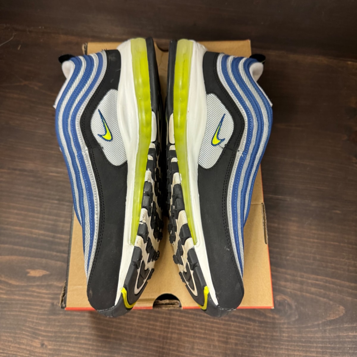 Nike Air Max 97 OG Atlantic Blue Voltage Yellow - Image 4
