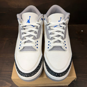 Jordan 3 Retro Racer Blue Size 9.5 (Pre-Owned) - Image 3