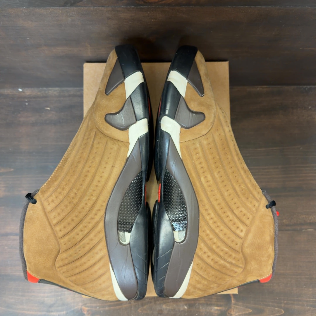 Jordan 14 Retro Winterized Archaeo Brown Size 13 (Pre-Owned) - Image 5