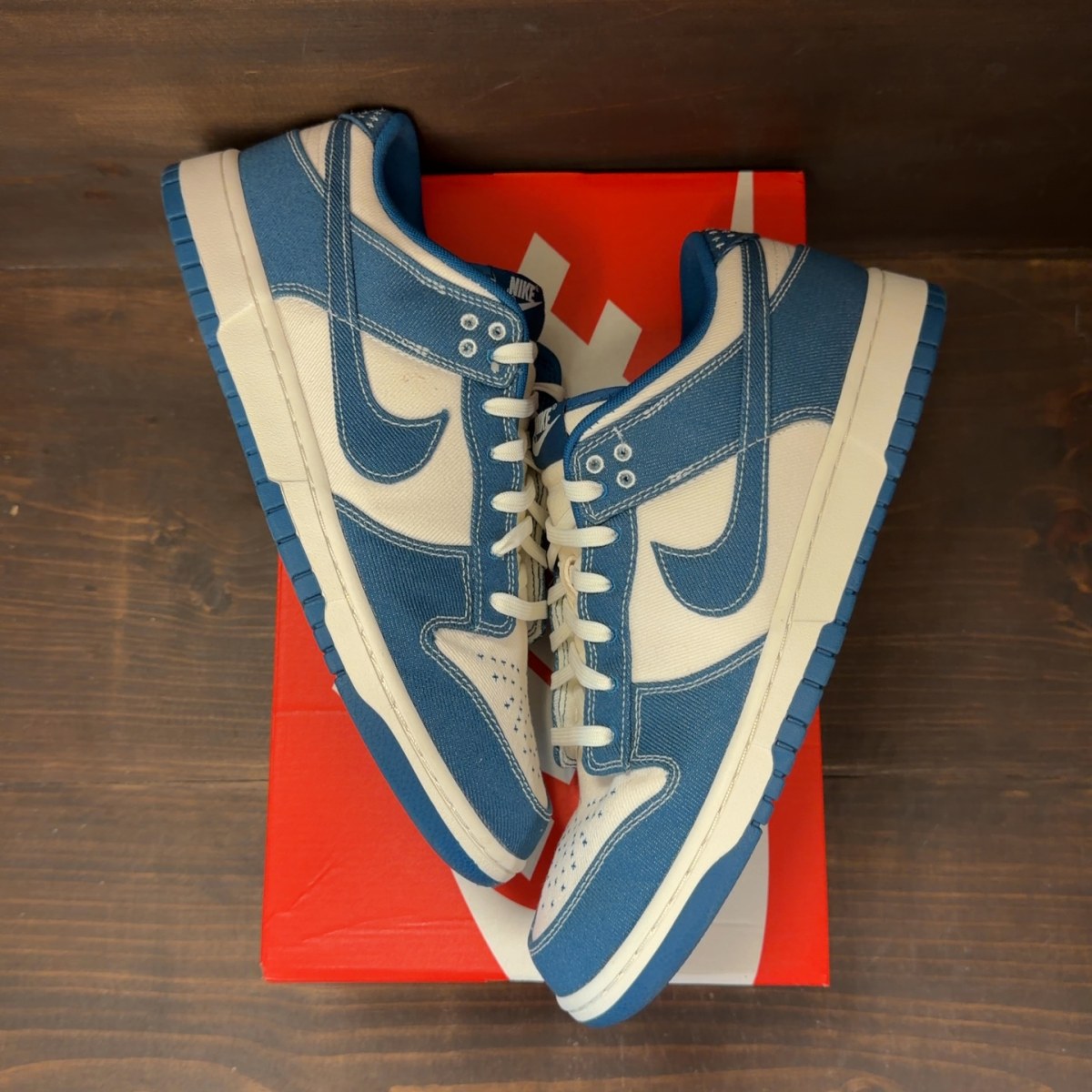 Nike Dunk Low Industrial Blue Sashiko - Image 2