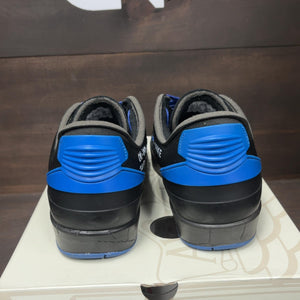 Jordan 2 Retro Low SP Off-White Black Blue - Image 5