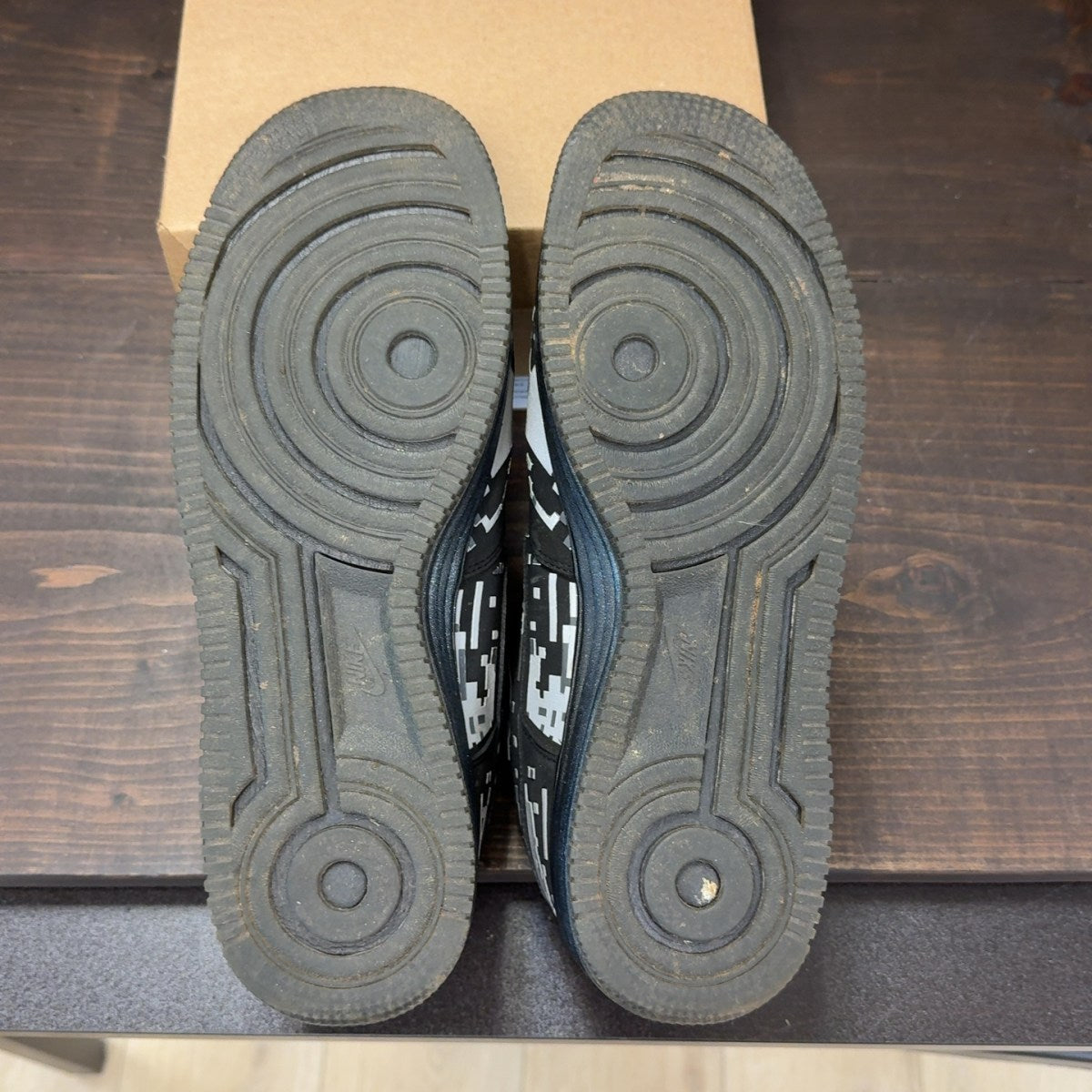 Nike Lunar Force 1 Low Digi Camo Black Size 10.5 (Pre-Owned) - Image 8