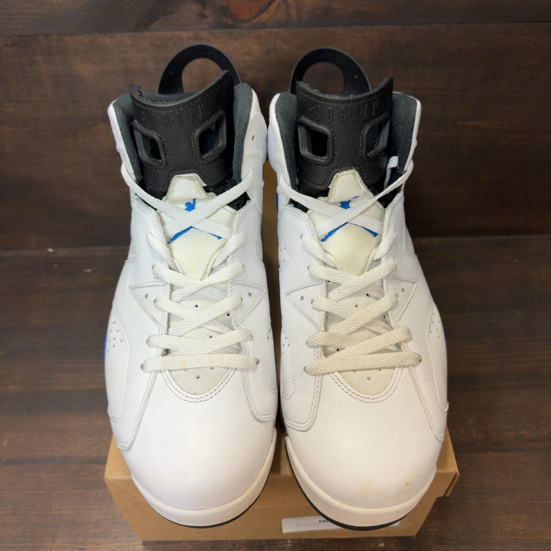 Jordan 6 Retro Sport Blue (2014) Size 13 (Pre-Owned) - Image 3